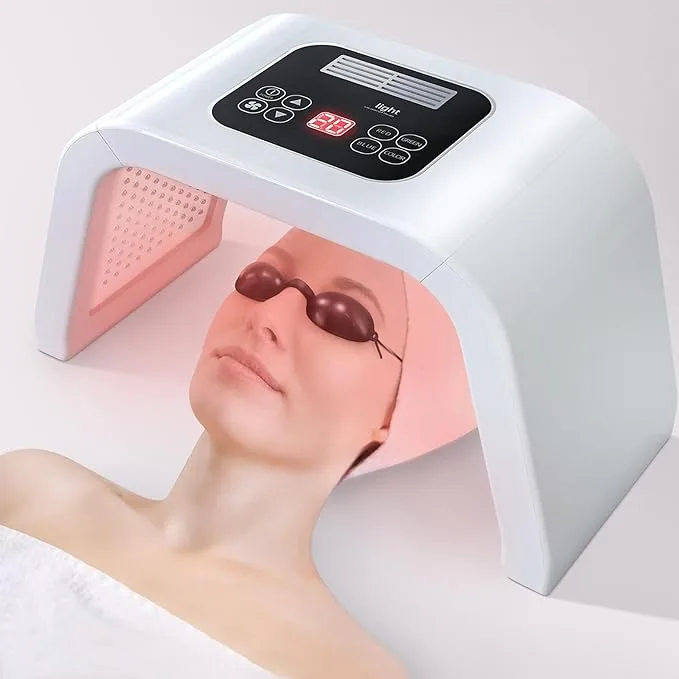 قناع-الوجه-Shark-CryoGlow-LED-– أفضل أقنعة الوجه وكريمات الترطيب من أمازون