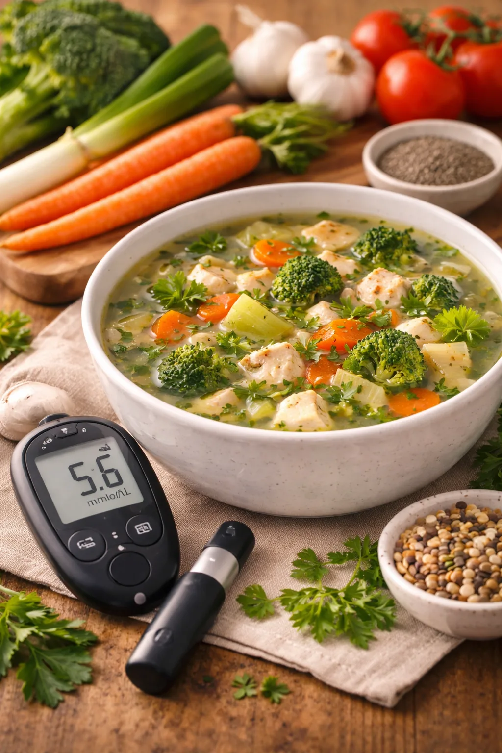 ما هي أفضل شوربة لمرضى السكر؟