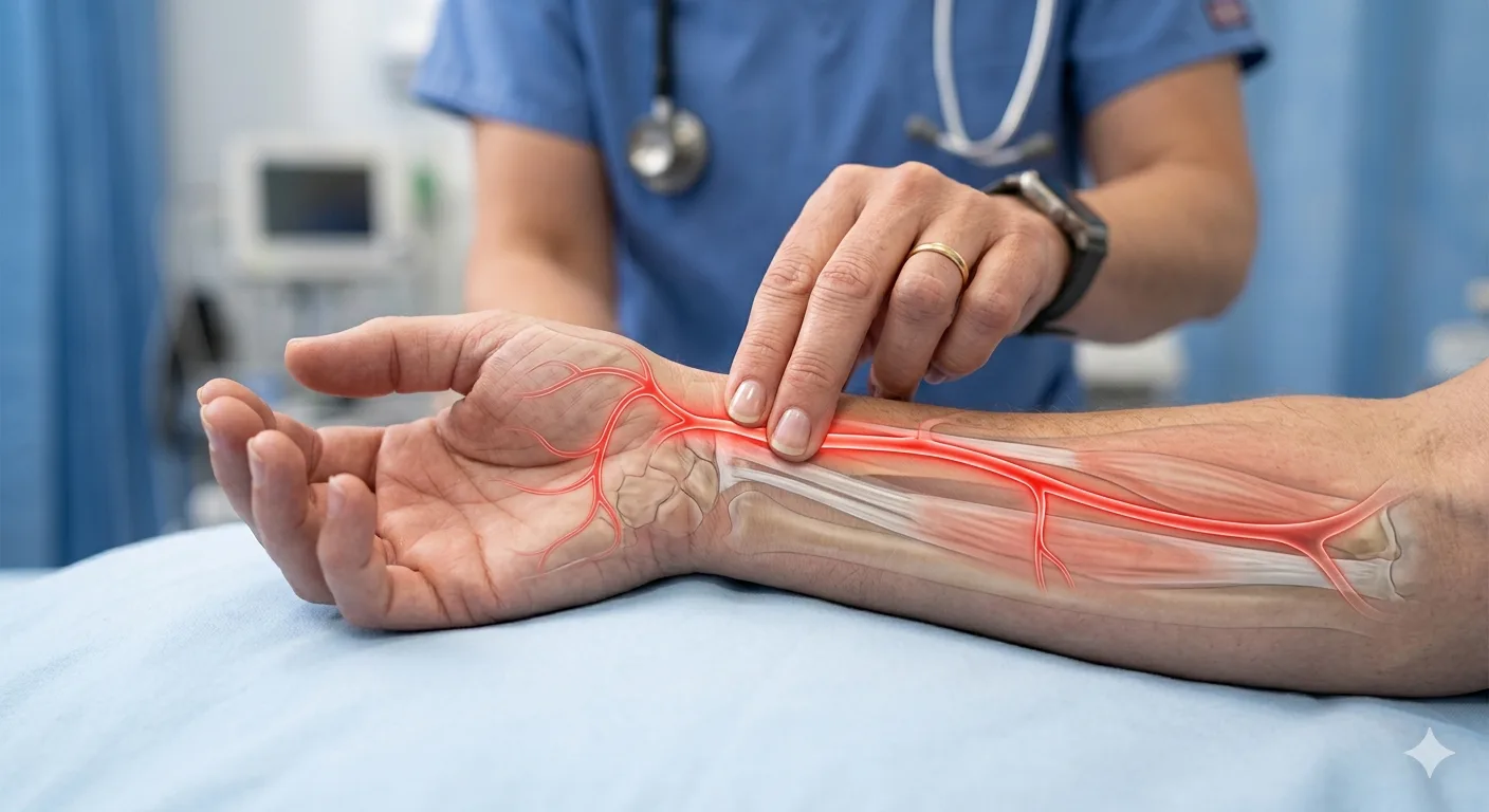 المحاضرة 9: شرح عملي لفحص النبض للمبتدئين